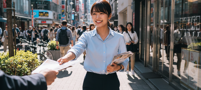 手配り・イベント配布