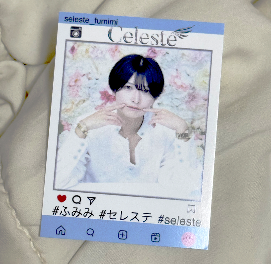 【ふみみ 様】写真名刺