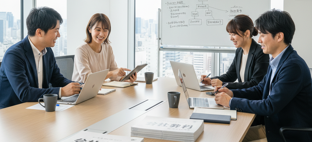 会社案内制作会議