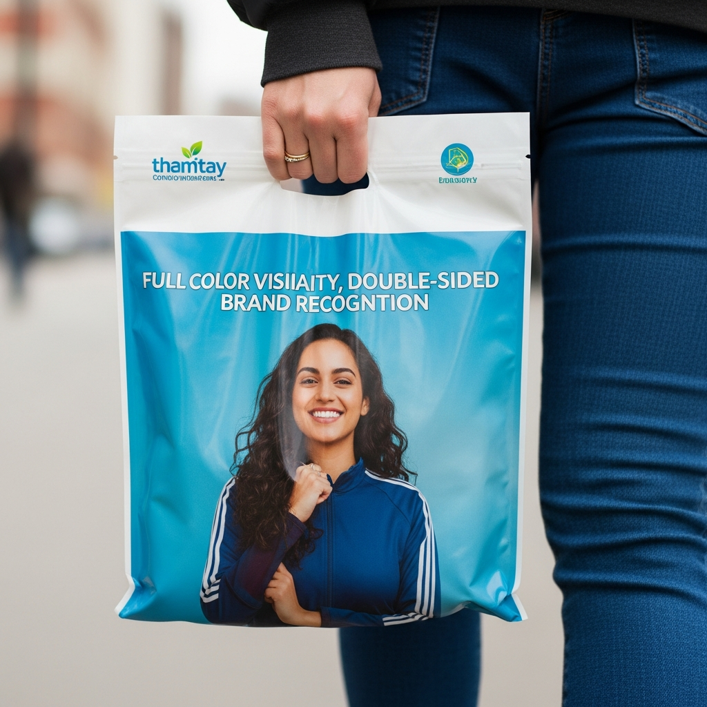 両面フルカラー印刷ポリ袋で販促効果が劇的アップ！メリットを徹底解説