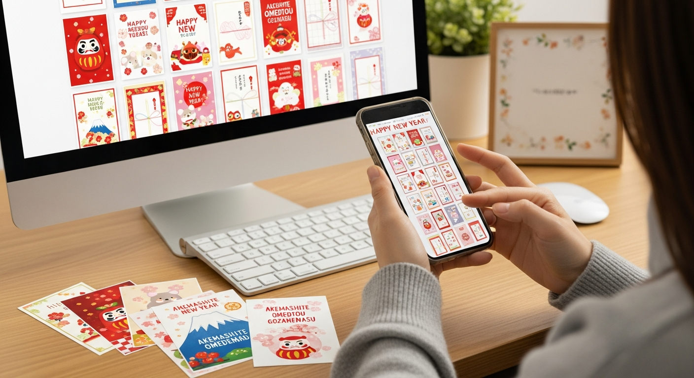 年賀状テンプレートサイト