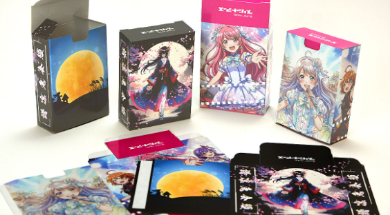 トレーディングカードケース印刷（紙製）