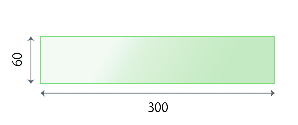 H60xW300mm