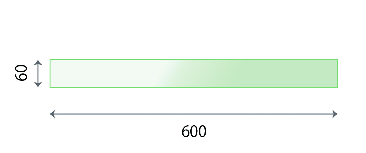H60xW600mm