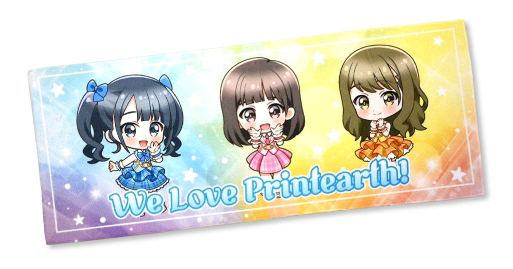 フェイスタオル印刷