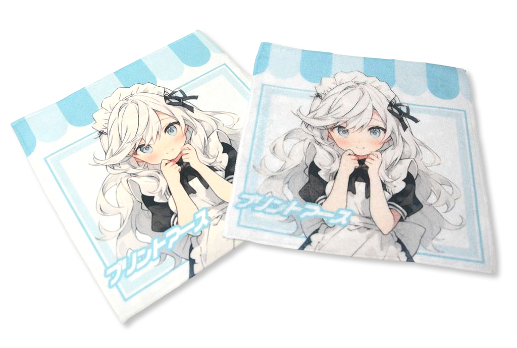 オリジナル ハンドタオル印刷