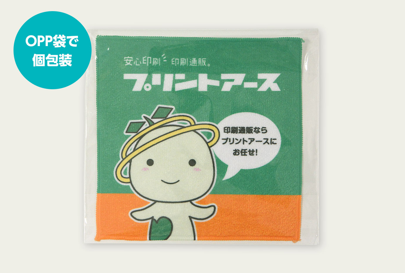 専用のOPP袋に入れた状態で納品いたします。