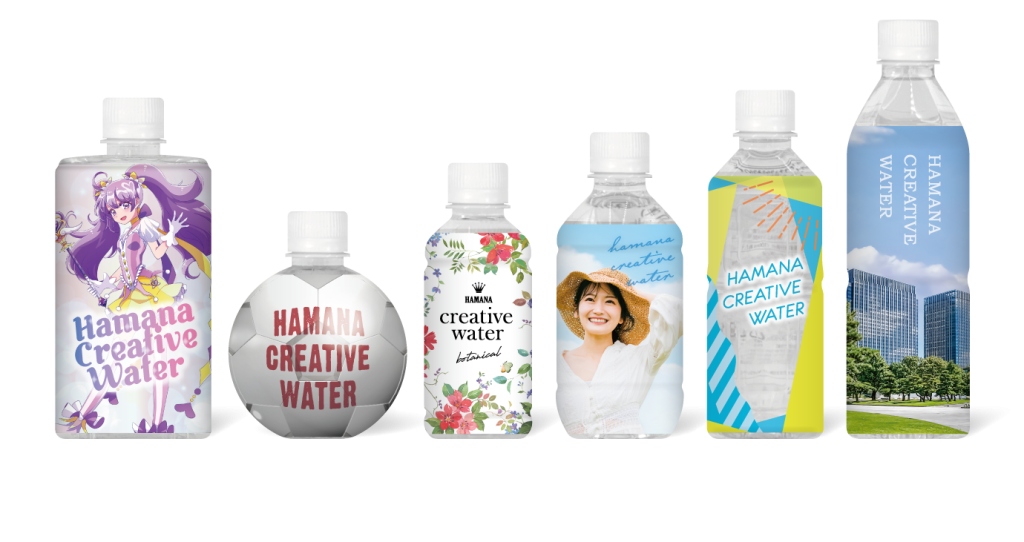 オリジナルペットボトルラベル印刷