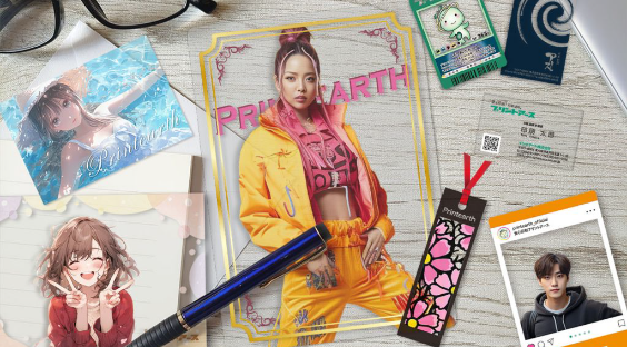 クリアカード・高透明素材のトレーディングカード印刷