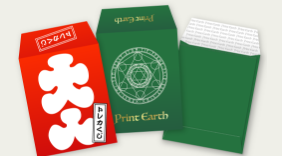 トトレーディングカード用封筒印刷