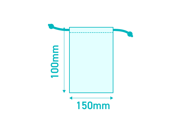 W100xH150mmサイズ