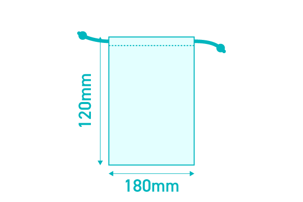 W120xH180mmサイズ