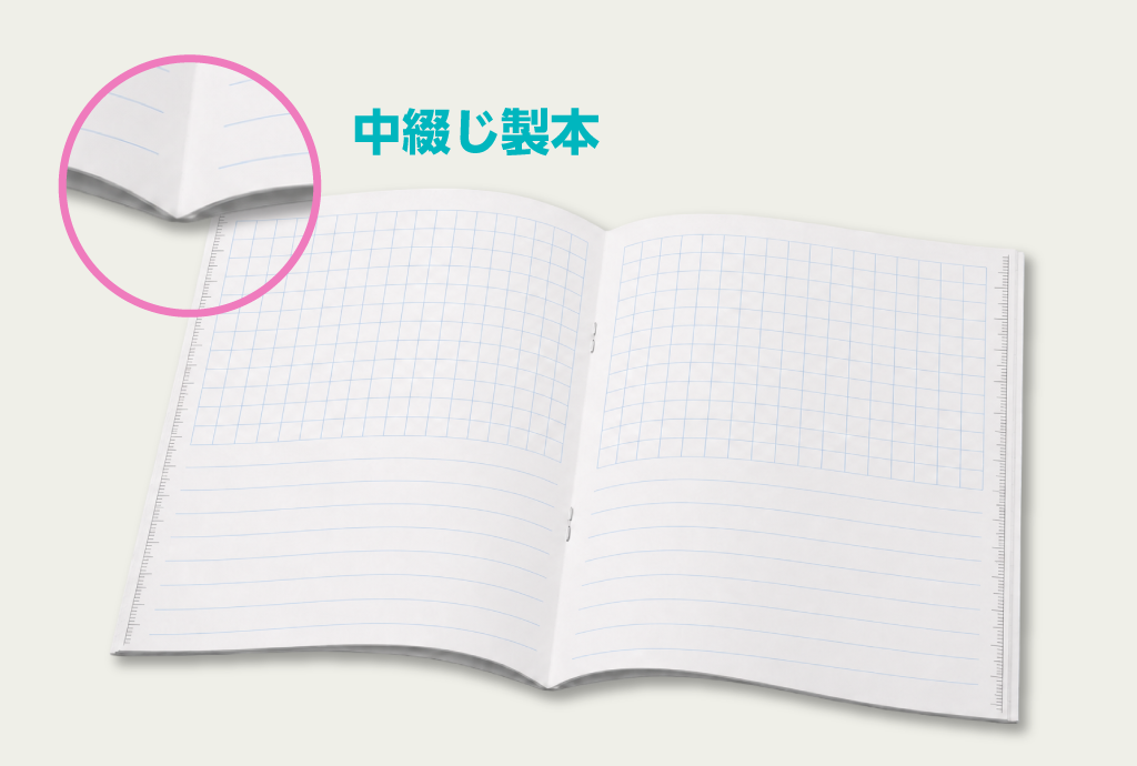 notebook-mv-03 中綴じ製本のオリジナルノート印刷